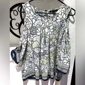 Max Studio Cold Shoulder Blouse